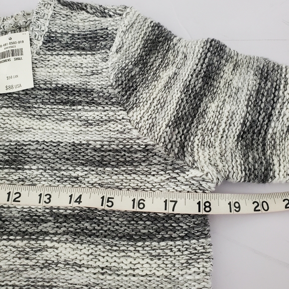 New Abercrombie & Fitch beautiful Gray Open Cardigan With Sparkles Size XS - Picture 5 of 8